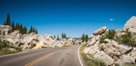 a-road-through-rocks