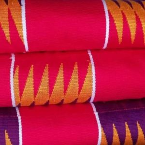 Pink Kente colours – Crystal Kente